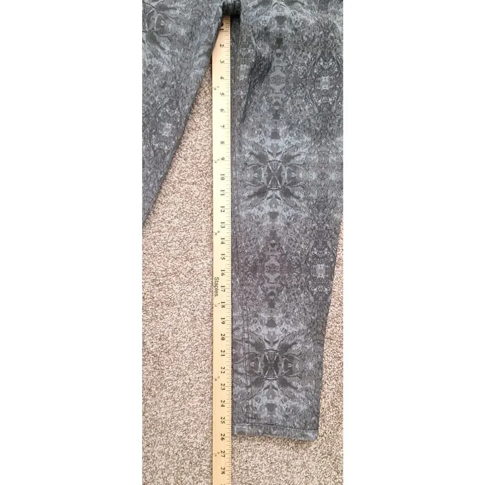 BLUELAB Womens Reversible Pants Gray Pattern/Blue Size 27 X 26 - Picture 7 of 14